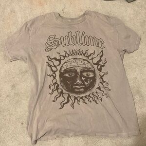 Sublime T-Shirt With Songs Listed on Back